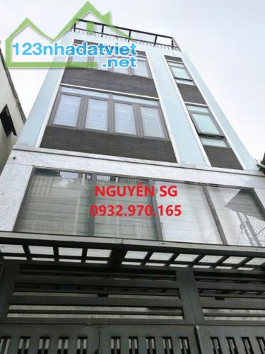 CHỈ 6x TỶ - 5 TẦNG MỚI ĐẸP, DT 75 M2 (5 x 15), HẺM XE HƠI, NGUYỄN KIỆM, GẦN BV QUÂN Y 175.