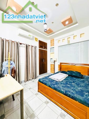 BÁN NHÀ BÌNH THẠNH. 4 TẦNG MỚI ĐẸP, HẺM 4M XE HƠI VÔ NHÀ, NGUYỄN VĂN ĐẬU, CHỢ CÂY QUÉO. - 1