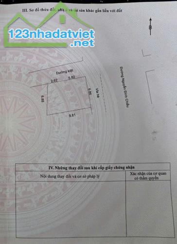 Vị Trí Cực Hiếm - Lô Góc Đường Nguyễn Đình Chiểu Ngang 6m8 giá chỉ 3.x tỷ. - 1