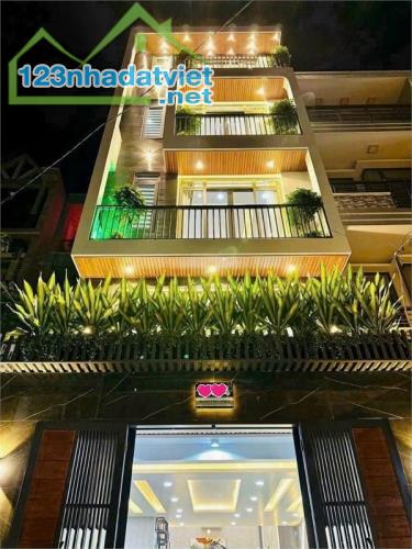 Nhà Mới 5 Tầng ( 5x16m), Phạm Văn Chiêu ngay chợ Thạch Đà, Sát Mặt Tiền