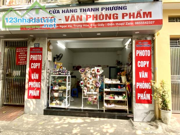 Cho thuê gấp cửa hàng 30m2 tầng 1 mặt ngõ 125 Nguyễn Ngọc Vũ ô tô vào kinh doanh tốt