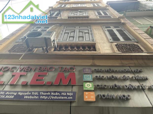 Bán nhà phố Nguyễn Trãi, Thanh Xuân, Dt 54m2 x 5 tầng. Lô góc, ô tô đỗ cửa. Lh: 0848863139 - 3