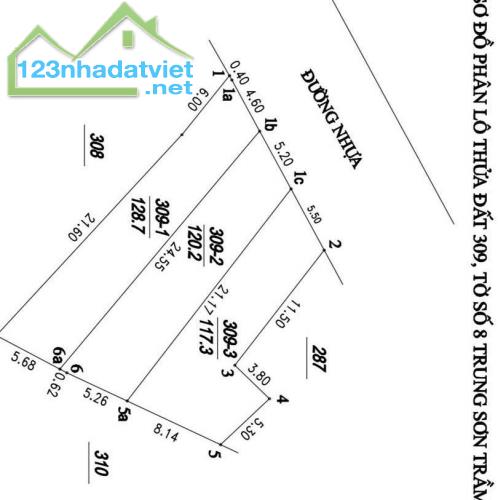 ĐẤT ĐẸP - ĐẦU TƯ SINH LỜI - Giá Tốt - Vị Trí Tại : Tổ dân phố 7- Trung Sơn Trầm - Sơn Tây - 3