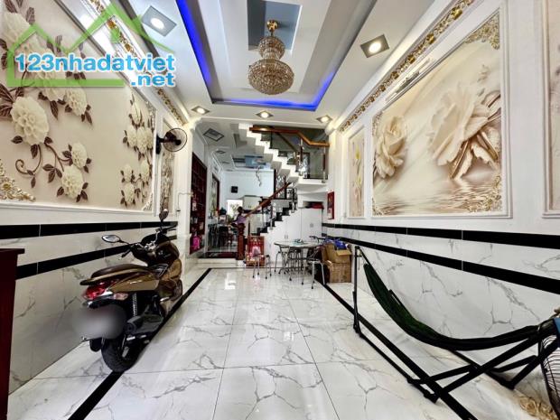 💥HXH  NHÀ  đẹp 4 TẦNG -💗 ÔTÔ  NGỦ TRONG NHÀ - 60.6M 💕  4 x16 💲.CHỈ  6 ty  LÊ VĂN KHƯƠN - 2