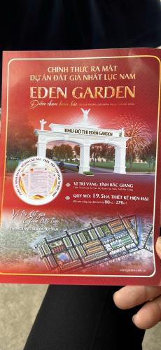 CHÍNH THỨC RA MẮT 100 LÔ ĐẤT NỀN KINH DOANH THƯƠNG MẠI TẠI DỰ ÁN EDEN GARDEN-