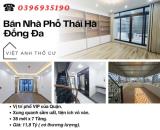 Bán nhà Phố Thái Hà, Nhà Mới Tinh, Ngõ Nông Gần Ô Tô, 38mx7T, Giá: 11.8 Tỷ, Lh: