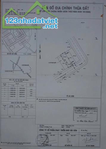 Bán Đất trống, Hẻm Dương Quảng Hàm - P6, Gò Vấp, DT: 6x20m, Sổ Vuông , giá 14.5 tỷ. - 3