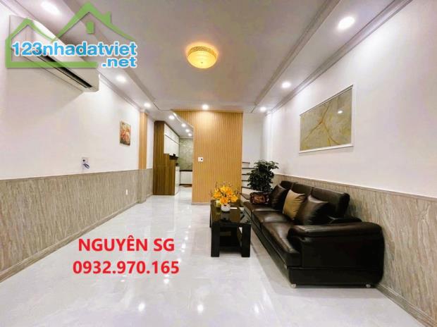 2 TẦNG FULL NỘI THẤT, DT44 M2 (4 x 11), KHU VIP ĐƯỜNG HOA, PHỐ ẨM THỰC PHAN XÍCH LONG, PN.