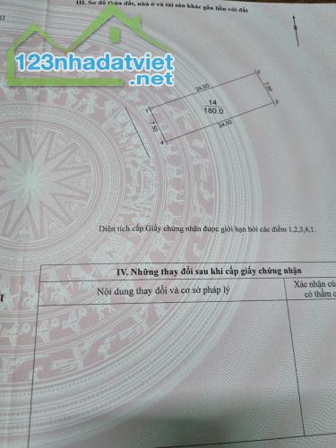 Bán 180m2 đất thôn Đông, Tàm Xá, Đông Anh vị trí đẹp gần công viên giao thông thuận tiện. - 2