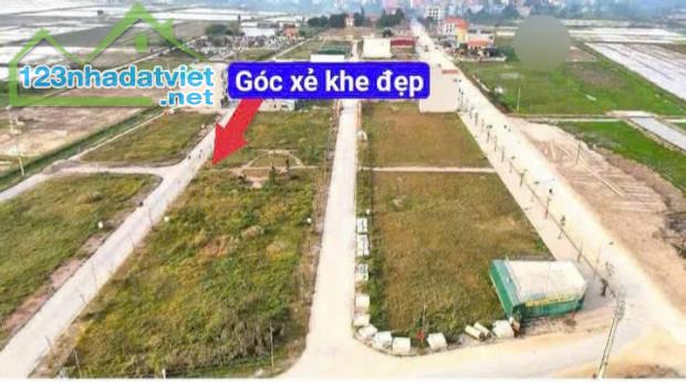 Bán lô góc xẻ khe 80m tại khu dân cư Cẩm Xá, Mỹ Hào, Hưng Yên - 1