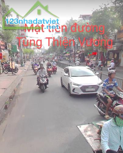 Nhà 2 mặt tiền Tùng Thiện Vương và Cao Xuân Dục, Q.8, DT: 85m2, hai tầng, giá 18 tỷ 5.