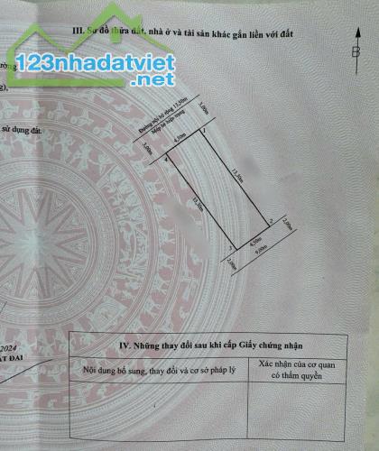 Bán đất lô 20 Lê Hồng Phong, 60m, đường 14m, Giá 7.2 tỉ, ngay sau Siêu thị GO - 3