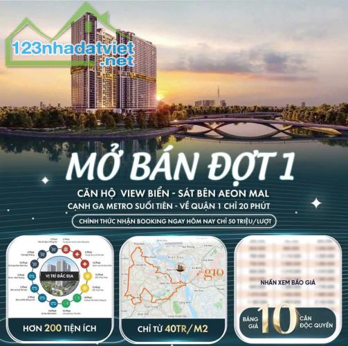 THE GIÓ RIVERSIDE Căn hộ cao cấp ven sông cạnh Vinhomes  Giá chỉ từ 1.6 tỷ