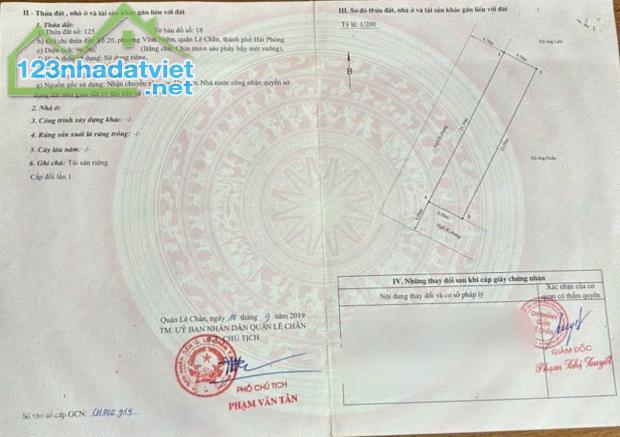Bán đất ngõ 411 Thiên Lôi, 97m, ngõ 5m, lô góc 2 mặt, Giá 4.4 tỉ, gần AEON - 1