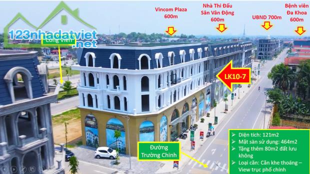 CHÍNH CHỦ CẦN BÁN NHANH SHOPHOUSE TẠI PHƯỜNG ÂU CƠ, THỊ XÃ PHÚ THỌ,