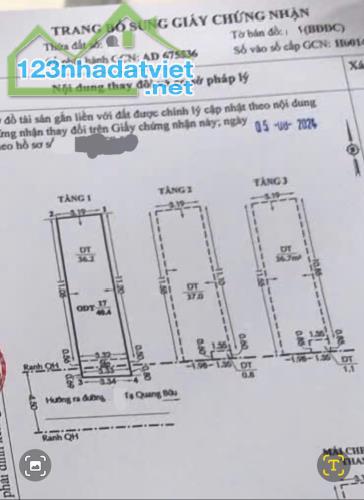 Bán nhà dưới 6 tỷ P5 Q8, hẻm xe hơi Bùi Minh Trực, 3 tầng không quy hoạch, gần mặt tiền TL - 3