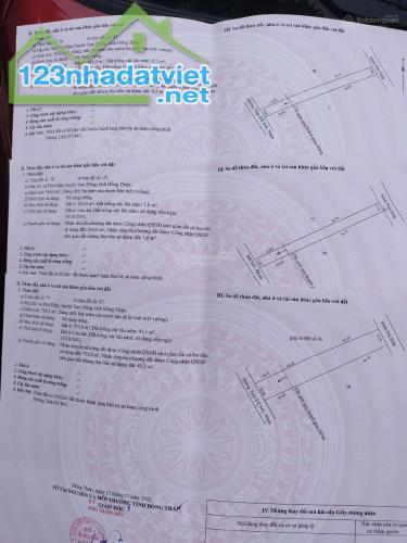 Lô đất mặt tiền đường ĐT 843 gần ngay UBND Xã Phú Hiệp cách 200m tại Phú Hiệp, Tam Nông - 1