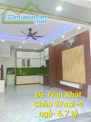 BÁN GẤP NHÀ ĐÊ TRẦN KHÁT CHÂN HAI BÀ TRƯNG VỊ TRÍ ĐẸP NGÕ RỘNG NHÀ THOÁNG SÁNG 37M2-6.7 - 1