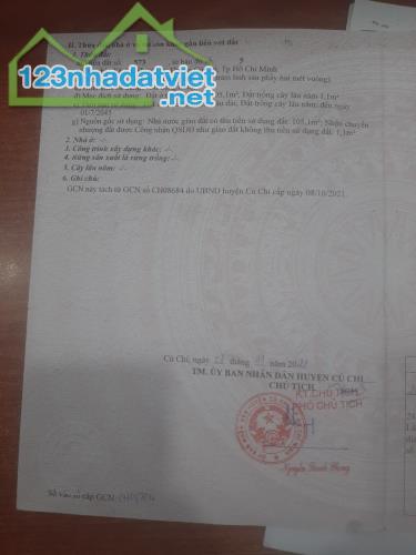 CHÍNH CHỦ CẦN BÁN 2 LÔ ĐẤT LIỀN KỀ Ở XÃ AN NHƠN TÂY - H. CỦ CHI - TP. HCM. - 2