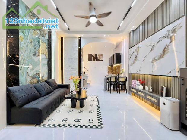 Bán nhà hẻm 3m thông 1 sẹc đường Phạm Văn Chiêu, P.14, 4 x 9, giá 3.49 tỷ tl - 1