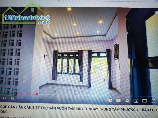 CẦN BÁN BIỆT THỰ SÂN VƯỜN ĐẸP - GIÁ TỐT - Vị Trí Đắc Địa Tại Phường 1, TP Bảo Lộc, Lâm - 4