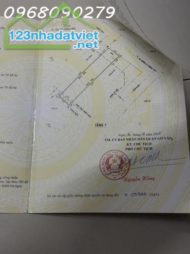 Bán nhà tại Lê Đức Thọ, P17, Gò Vấp, HCM, 79m2, hẻm xe tải thông, không QH LG, chỉ 6.5 tỷ - 4
