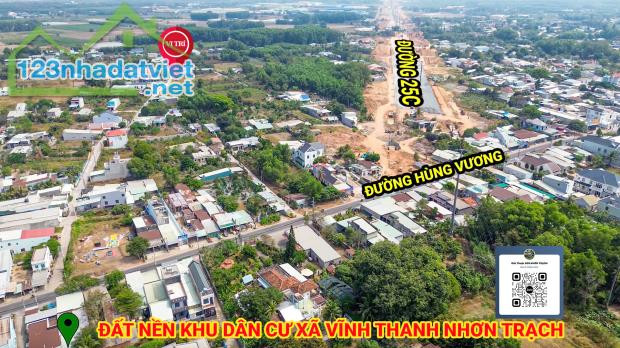 ĐẤT NỀN FULL THỔ NHƠN TRẠCH - KHU DÂN CƯ GẦN ĐƯỜNG 25C GIÁ TỐT - 3
