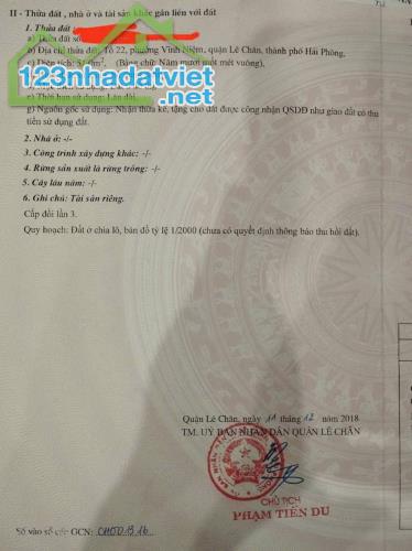 Bán đất Khúc Thừa Dụ, 51m, ngõ 4m ô.tô ra vào, Giá 2.55 tỉ cực hiếm - 3