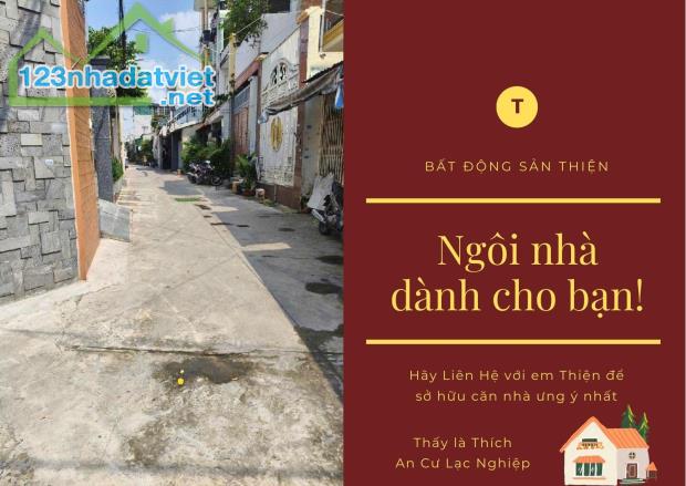 Bán Nhà Hẻm Xe Hơi 60m2 2.8 bạc Trung Mỹ Tây Quận 12 - 1