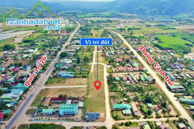♥️Bán đất 8x28m 790triệu cách Quốc Lộ 26 chỉ 100m ngay trung tâm huyện M