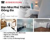 Bán nhà Phố Thái Hà, Vị Trí Đắc Địa, An Sinh Tuyệt Đỉnh, Giá: 11.3 Tỷ, Lh: 0396935190.