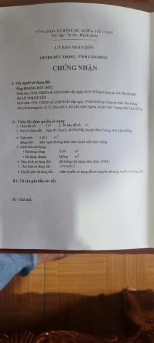 CỰC HÓT - CHÍNH CHỦ CẦN BÁN Đất vườn, cây ăn trái đã thu hoạch được Phú Hội, Đức Trọng, - 3