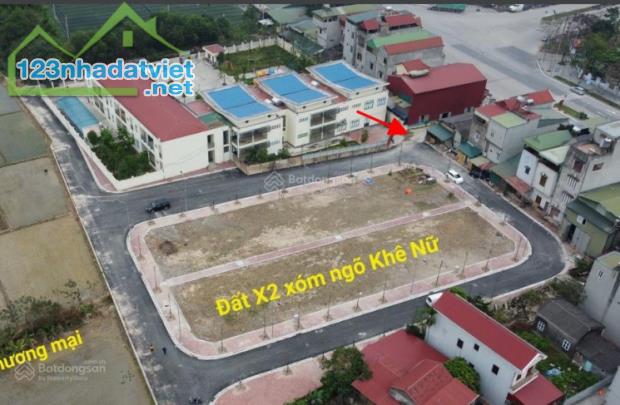 ĐẤT ĐẤU GIÁ X2 XÓM NGÕ , NGUYÊN KHÊ