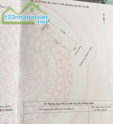 🏩 Bán gấp đất mt đường 7m5 Nguyễn Chơn, 85m2, 4.1 tỷ tl