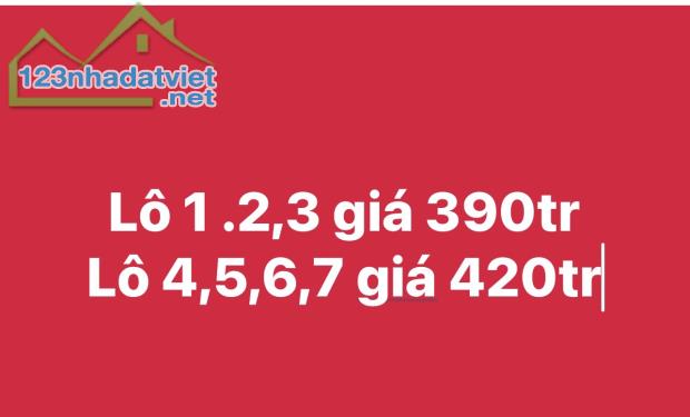 Hàng F0 Chỉ 390tr đến 420tr 👉👉👉 có ngay lô đất đường nhựa như hình tại suối rao châu