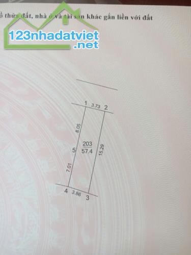 BÁN ĐẤT ĐƯỜNG NHẠN XUÂN NỘN ĐÔNG ANH - 57.4M2 - GIÁ ĐẦU TƯ CHỈ 5X - 1