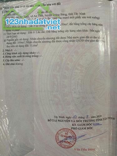 Tiếc K nỡ Bán Cần bán nhanh Căn nhà Xưởng Trảng Bàng 560triệu Sổ hồng Riêng Sẵn 350m2 - 2