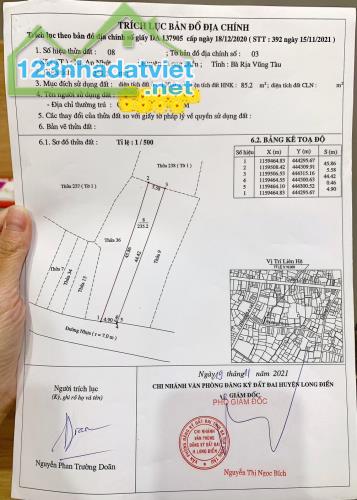 Bán 236 m đất hai mặt tiền đường nhựa - 3