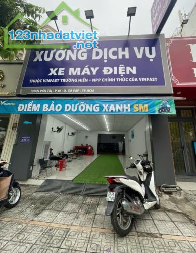 MẶT TIỀN PHAN VĂN TRỊ, DT 122 M²(NGANG 6.7M), NGAY CITYLAND GÒ VẤP - 2