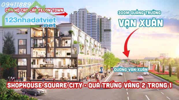 Square City - Căn độc quyền, Quỹ hàng chủ đầu tư. Liên hệ: 0941 188 960 - 2