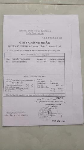 Chính Chủ Bán Gấp Nhà Bà Điểm Hóc Môn Giá Chỉ 4.1 Tỷ