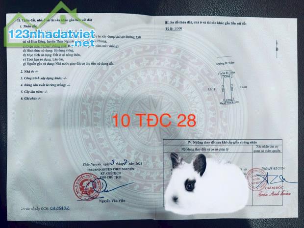 Chính chủ gửi bán lô đất tiềm năng lốc đầu dự án của Tái Định Cư Hoa Động giá đầu tư