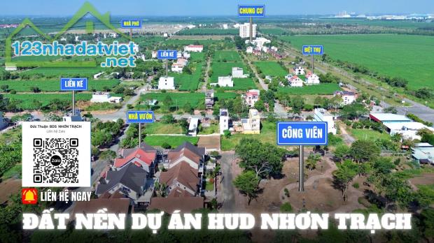 Đất nền dự án Hud Nhơn Trạch giá rẻ cho nhà đầu tư an cư tích sản - 1