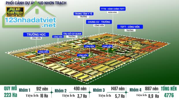 Đất nền dự án Hud Nhơn Trạch giá rẻ cho nhà đầu tư an cư tích sản - 4