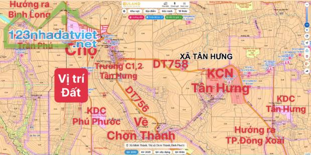 🔥 Chính Chủ Bán Lô Đất Trung Tâm Chợ Huyện 5x35=175m² Tc Shr Đúng 270tr 🔥 - 1