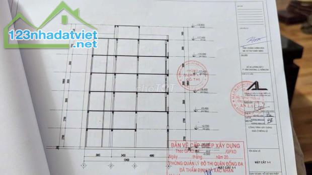 Nhà mặt phố Lương Sử C, diện tích 53m2 gpxd 7tầng, tìm nhà thầu cho thuê thô hoặc hợp tác - 2