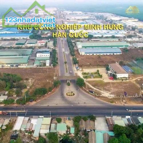 BÁN GẤP 7370M2 ĐẤT Ở THỔ CƯ MẶT TIỀN ĐT743, TÂN HIỆP, HỚN QUẢN, BÌNH PHƯỚC - CHỈ 4.5 TỶ - - 3