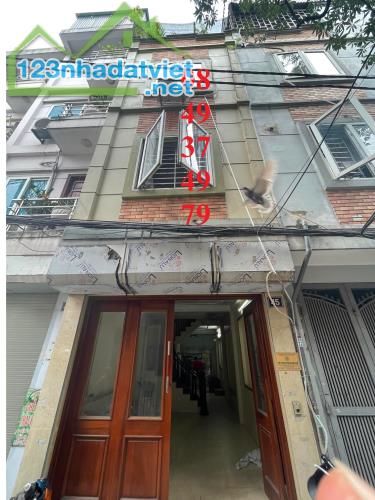 Ô TÔ TRÁNH, NHÀ PHÂN LÔ 38M2 X 4 TẦNG, KĐT TAM TRINH, QUẬN HOÀNG MAI. - 1