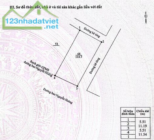 KHÁCH KẸT TIỀN CẦN BÁN NHÀ C4 MT ĐƯỜNG NGUYỄN HOÀNG - AN MỸ - 2