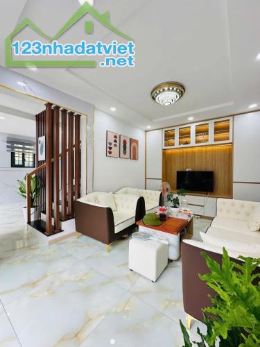 NHÀ ĐẸP B.ÁN QUANG TRUNG GV - GẦN CHỢ ĐÊM HẠNH THÔNG TÂY - HXH VÔ NHÀ - DT 36M² - 4 TẦNG N - 1